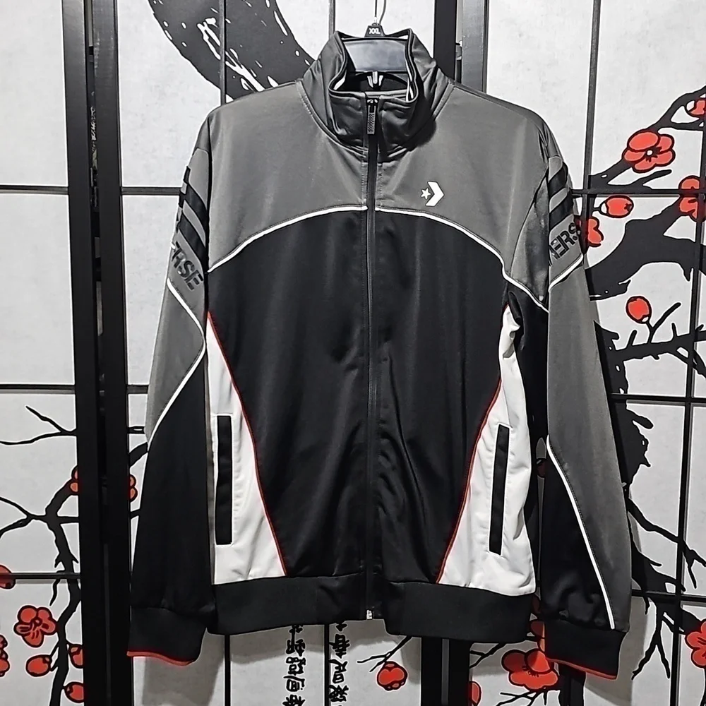 Converse Track Jacket Size Medium - Picture 4 of 12